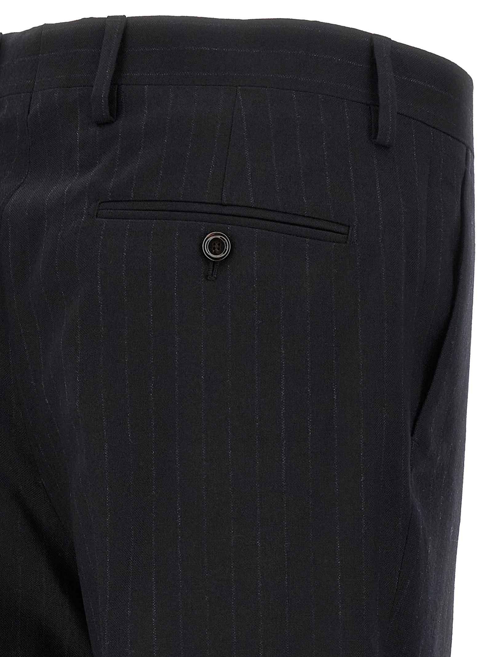 Blue Virgin Wool Two Piece Suit