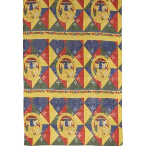 Multicolor Silk Printed Shawl Stole Scarf