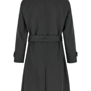 Gray Virgin Wool Coat