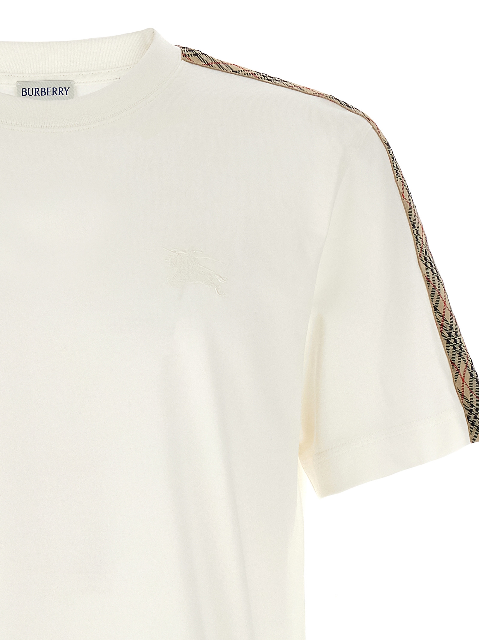 White Cotton T Shirt
