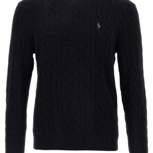 Black Wool Cardigan