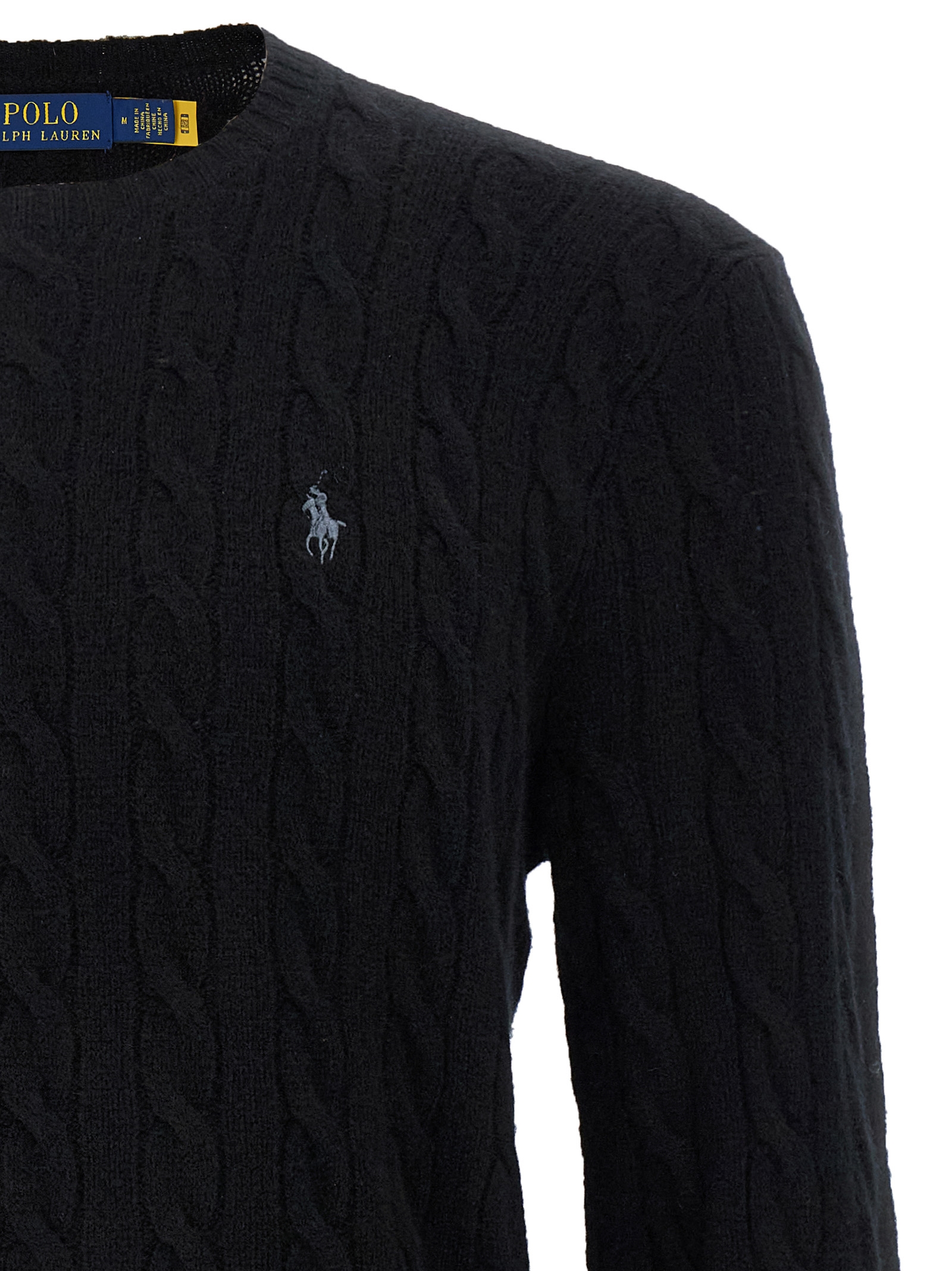 Black Wool Cardigan