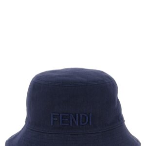 Blue Cotton Bucket Hat