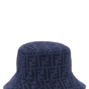 Blue Cotton Bucket Hat