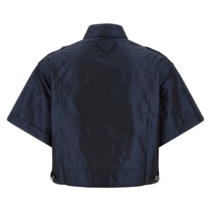 Blue Silk Blouse