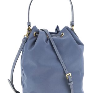 Blue Recycled Polyamide Handbag