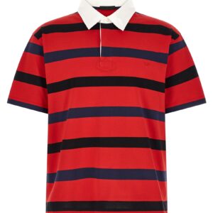 Red Cotton Polo Shirt