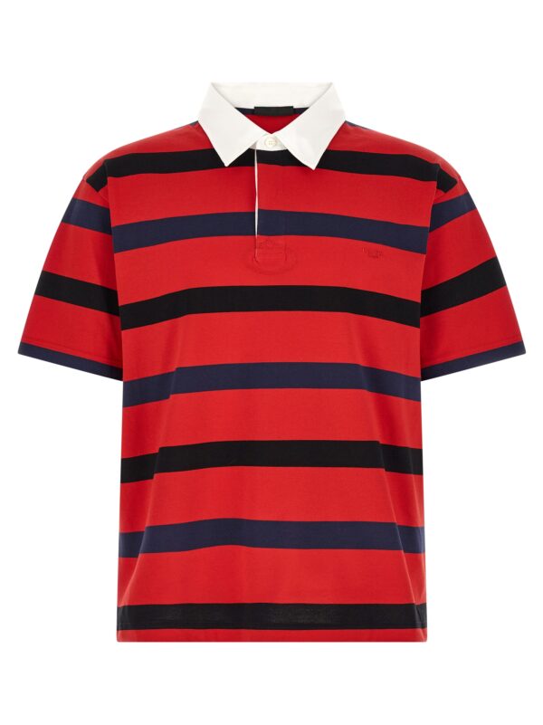 Red Cotton Polo Shirt