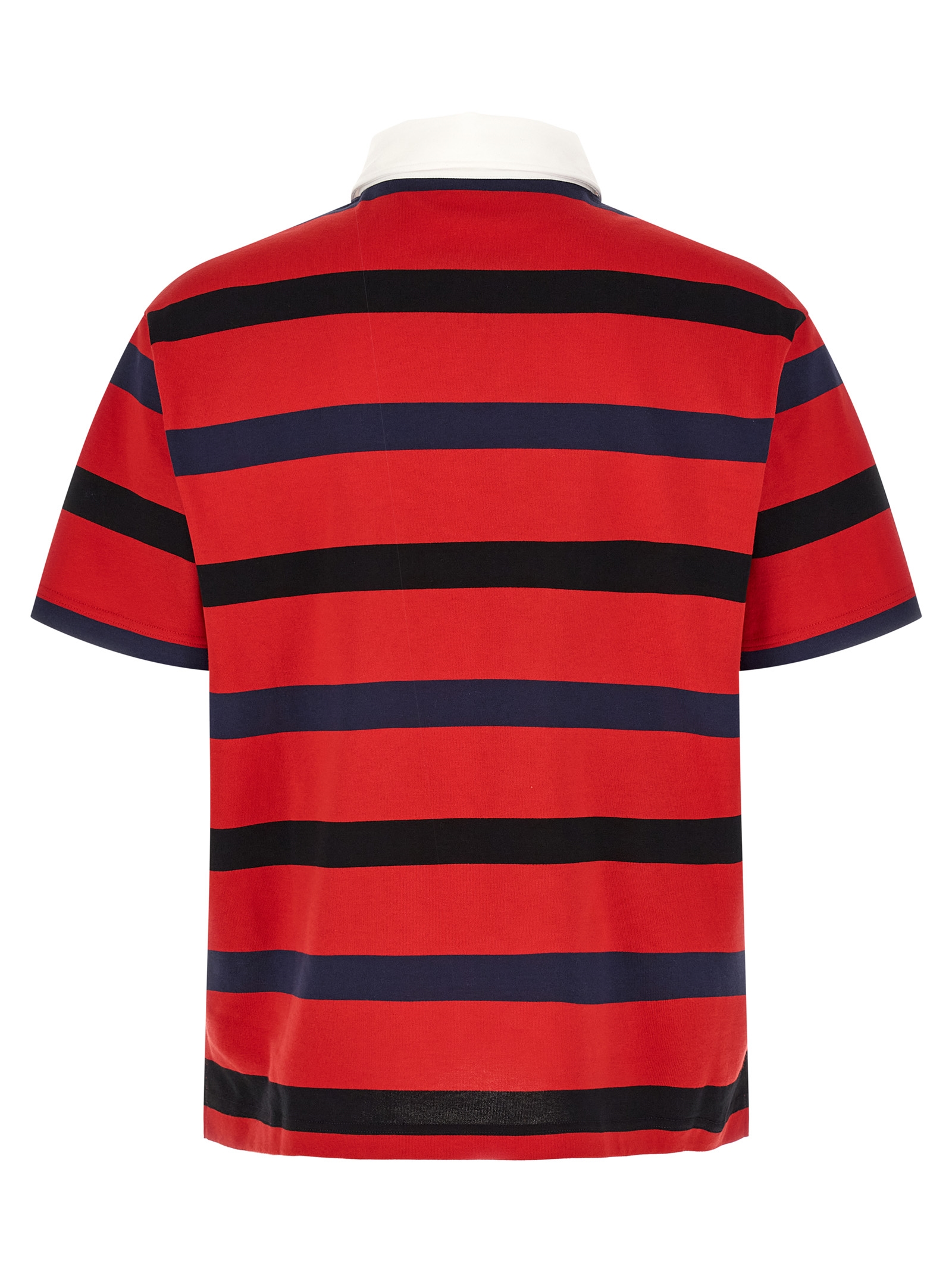 Red Cotton Polo Shirt
