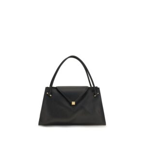 Black Calf Leather Bos Taurus Shoulder Bag