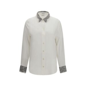 White Silk Dress Shirt