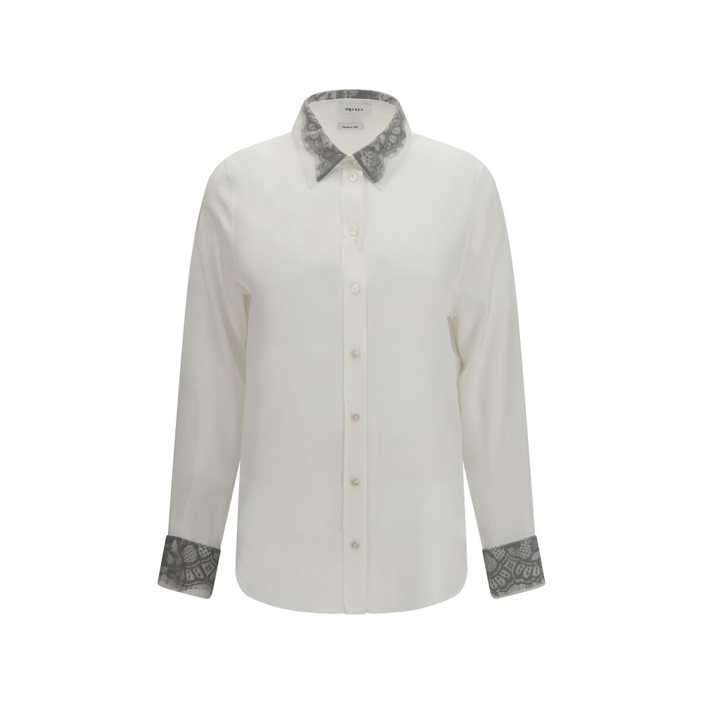 White Silk Dress Shirt