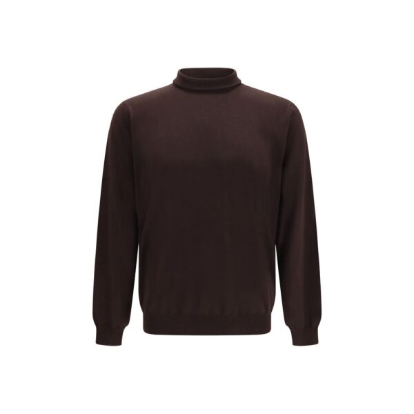 Brown Wool Oves Aries Sweatshirt