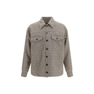 Brown Wool Oves Aries Full Length Jacket