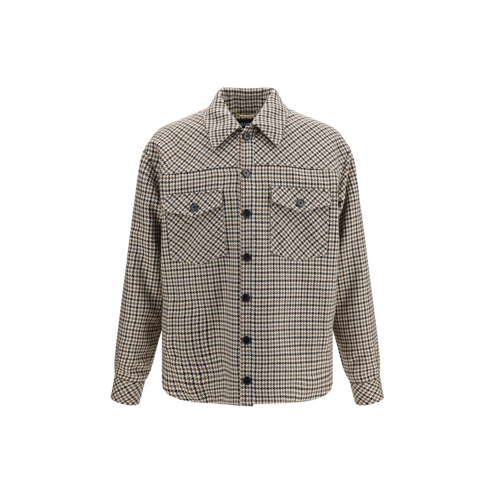 Brown Wool Oves Aries Full Length Jacket