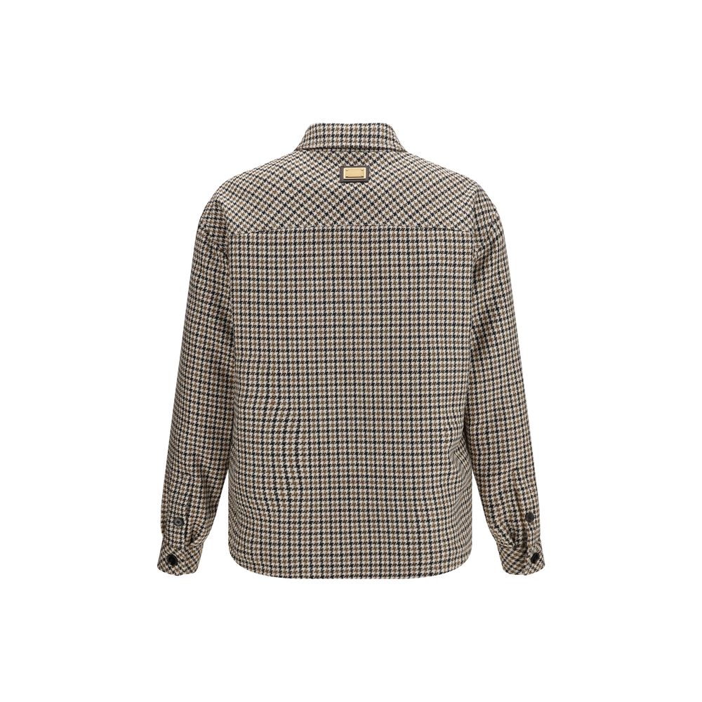 Brown Wool Oves Aries Full Length Jacket