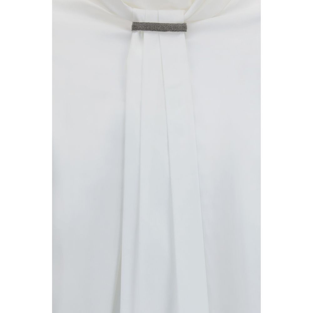 White Cotton Blouse