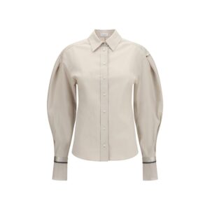 Beige Cotton Shirt