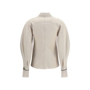 Beige Cotton Shirt