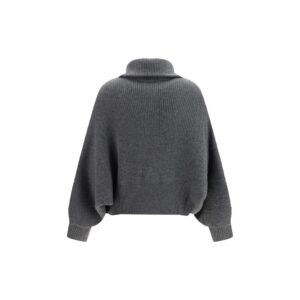 Gray Cashmere Cardigan