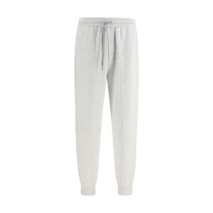 Gray Cashmere Athletic Pants
