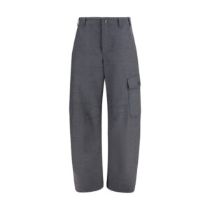 Gray Wool Oves Aries Cargo Pants