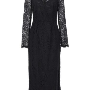Black Polyamide Casual Dress