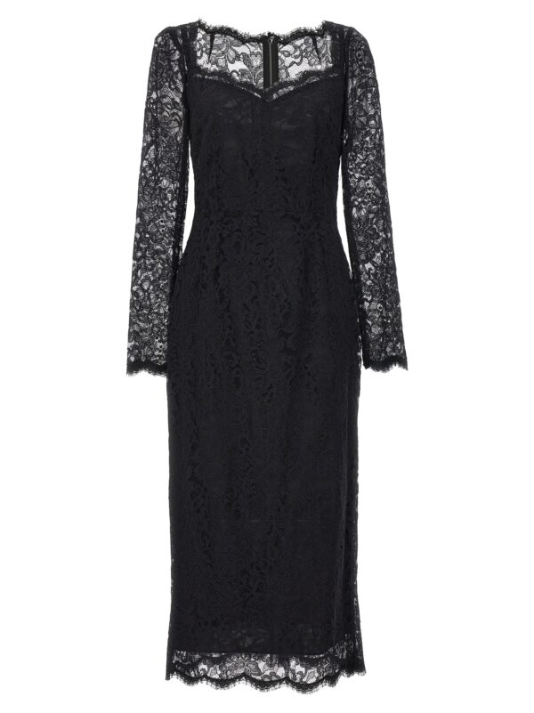 Black Polyamide Casual Dress