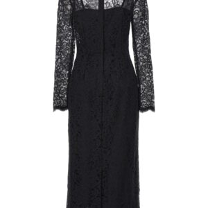 Black Polyamide Casual Dress