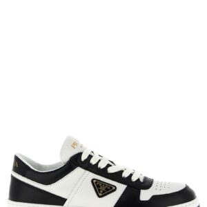 Bicolor Calfskin Low Top Sneakers