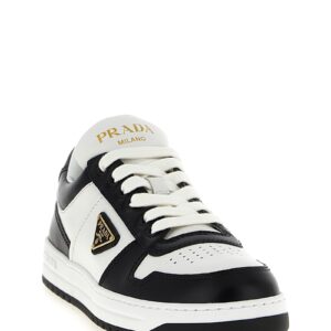 Bicolor Calfskin Low Top Sneakers
