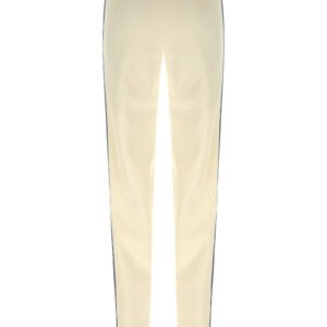 White Polyester Joggers (Workout Pants)