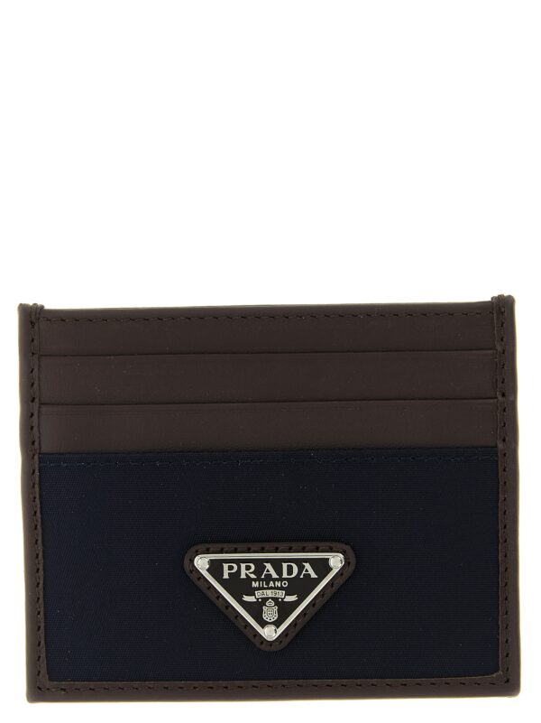 Blue Recycled Polyamide Cardholder