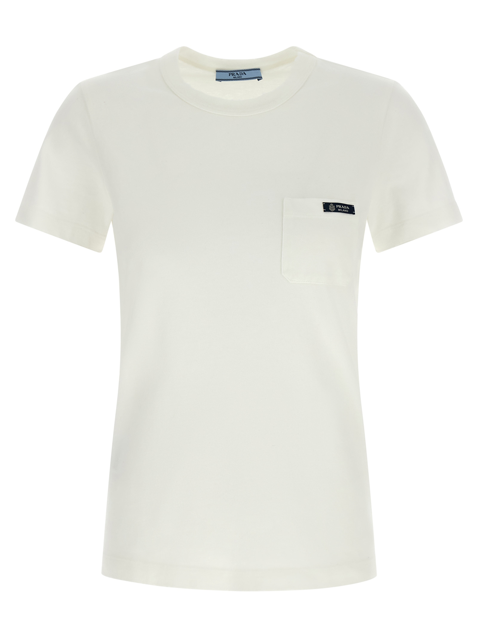 White Cotton T Shirt