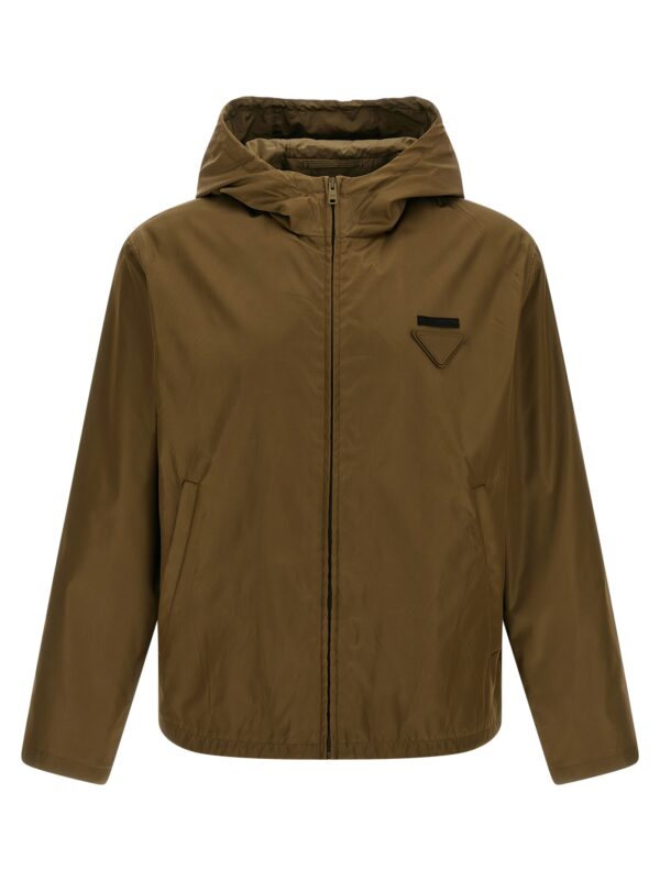 Bicolor Polyamide Shell Jacket