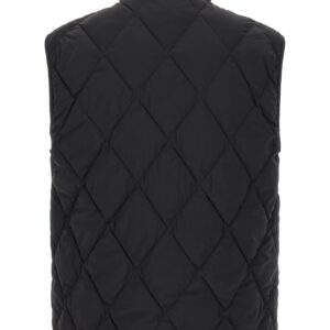 Black Polyamide Sleeveless Jacket