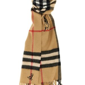 Beige Cashmere Scarf
