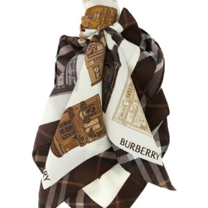 Multicolor Satin Scarf