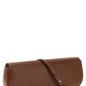 Brown Cowhide Clutch Bag