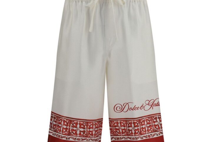 White Polyamide Polo Shirt