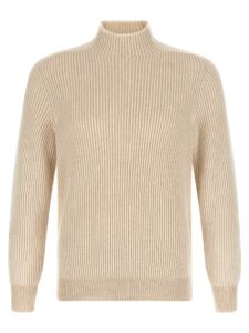 Beige Cashmere Cardigan
