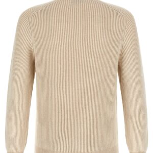 Beige Cashmere Cardigan