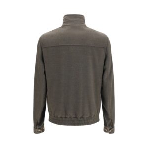 Gray Wool Oves Aries Full Length Jacket