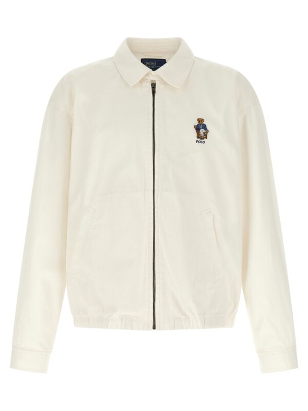 White Cotton Full-Length Jacket