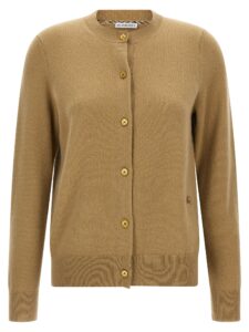 Beige Cashmere Cardigan