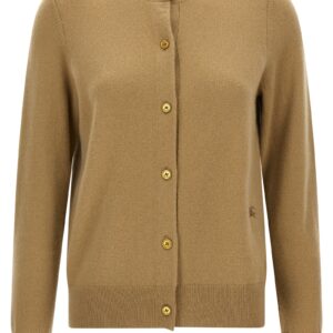 Beige Cashmere Cardigan