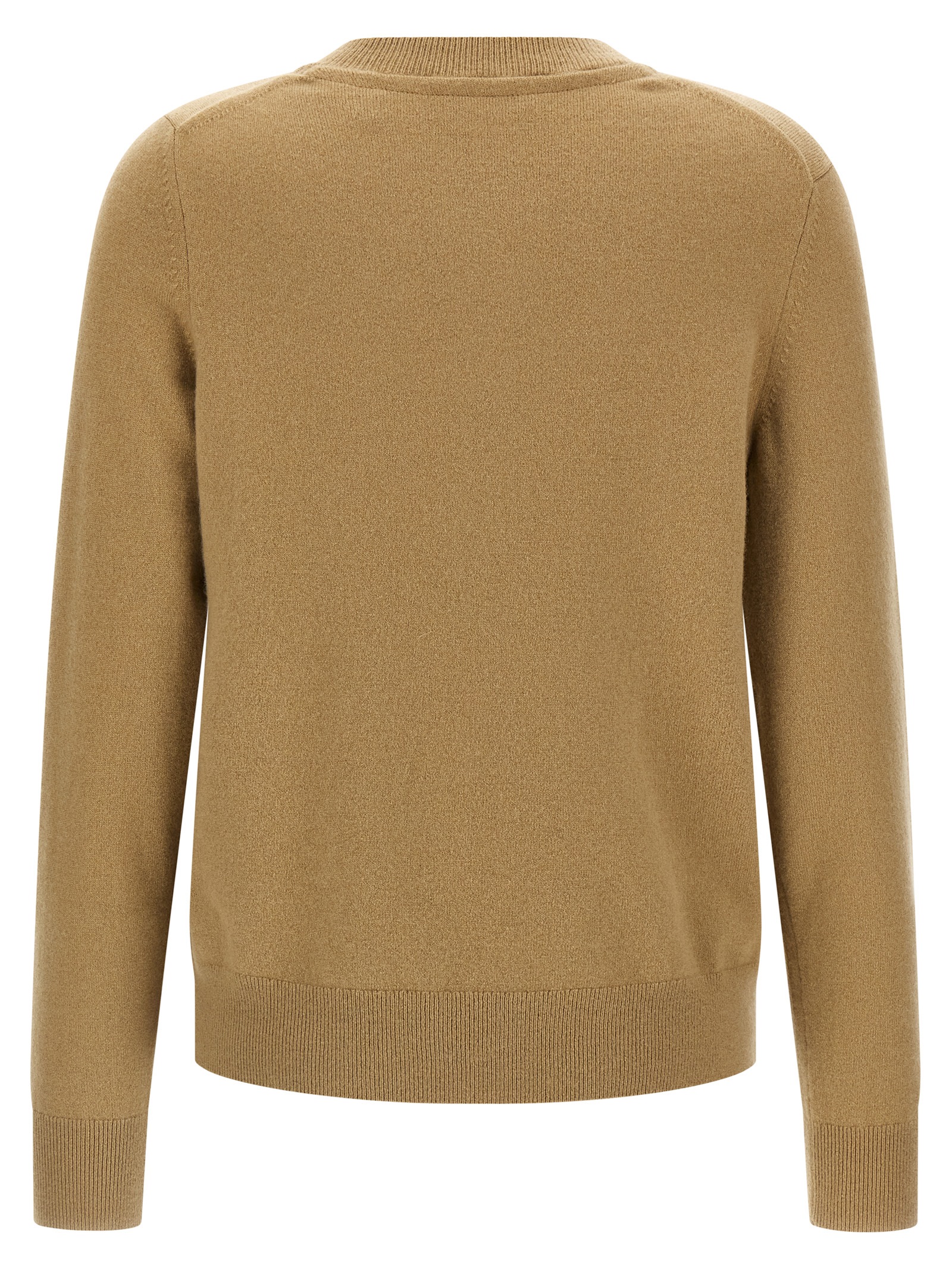 Beige Cashmere Cardigan