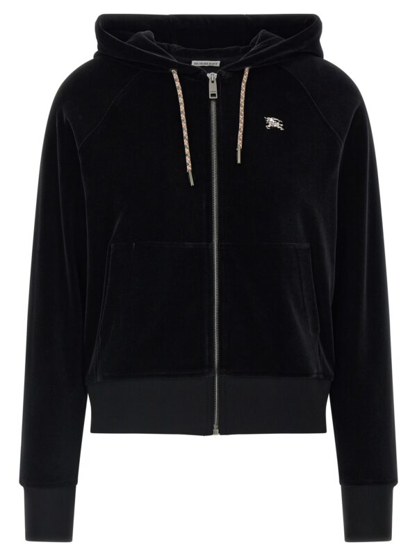 Black Cotton Sweatshirt