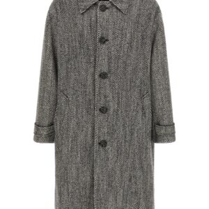 Multicolor Virgin Wool Coat