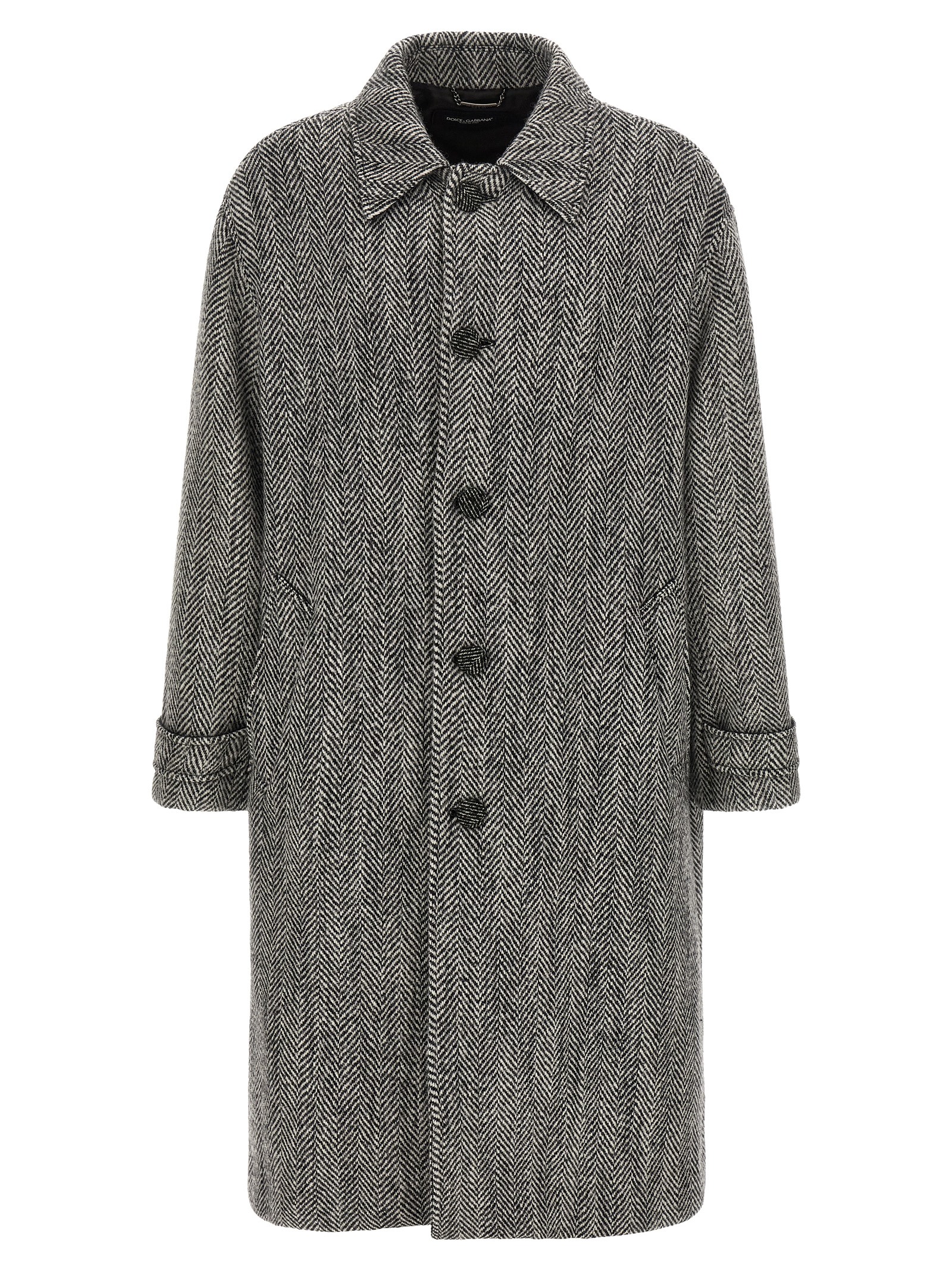 Multicolor Virgin Wool Coat